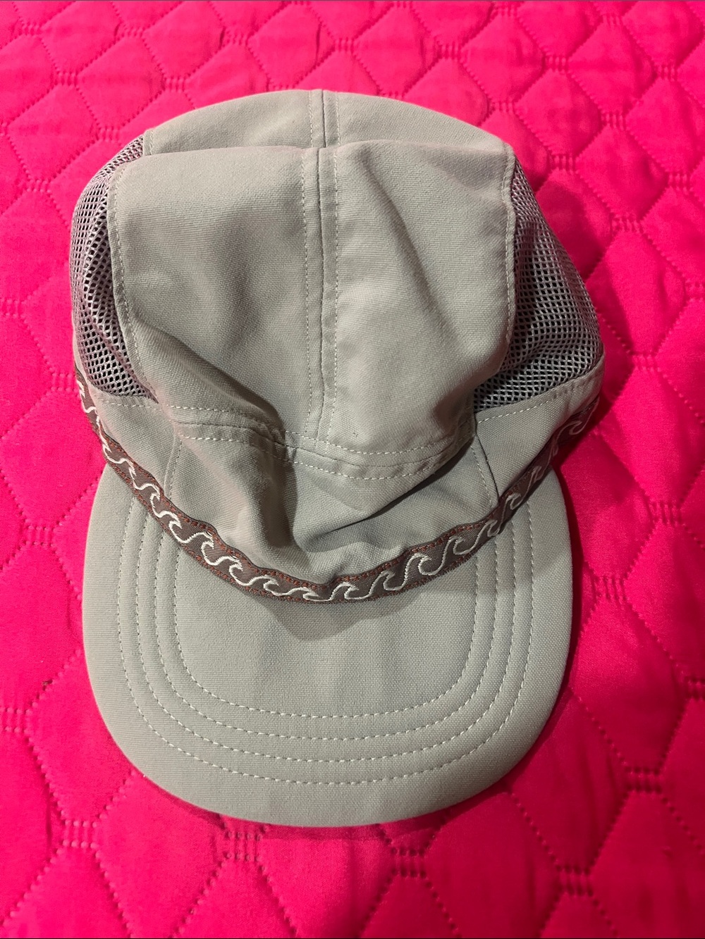 REI Unisex Lightweight Tan Mesh Outdoor Cap